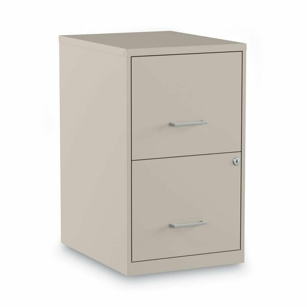 Fine-Line Letter Size 2 Drawers File Soho Vertical File Cabinet, Putty FI2659973